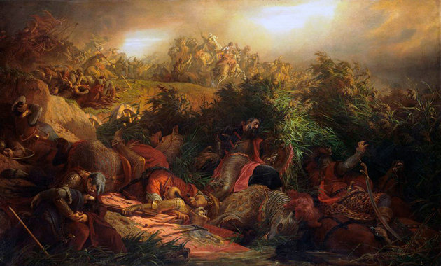 A mohácsi csata (Székely Bertalan festménye)
