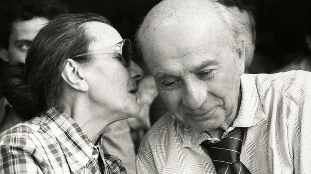 Kozmutza Flóra és Illyés Gyula 1979-ben (Wikipedia / Bahget Iskander / CC BY 4.0)
