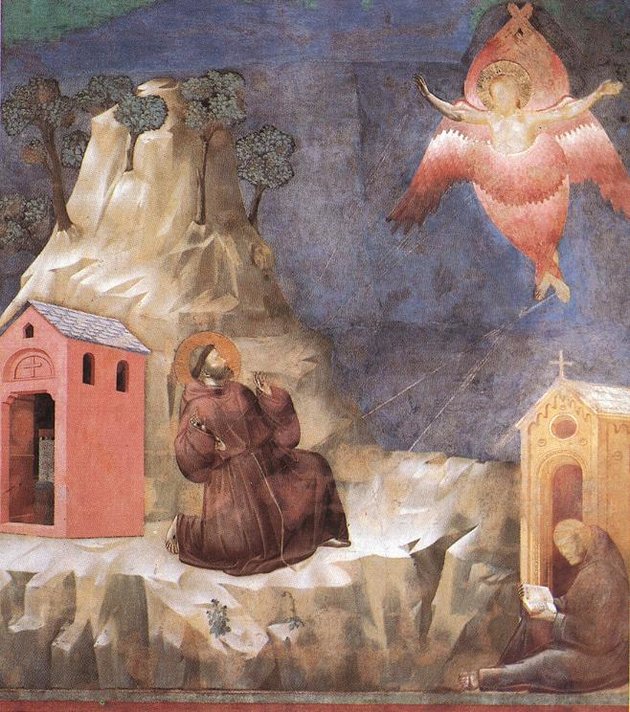 Szent Ferenc stigmái – Giottónak tulajdonított kép