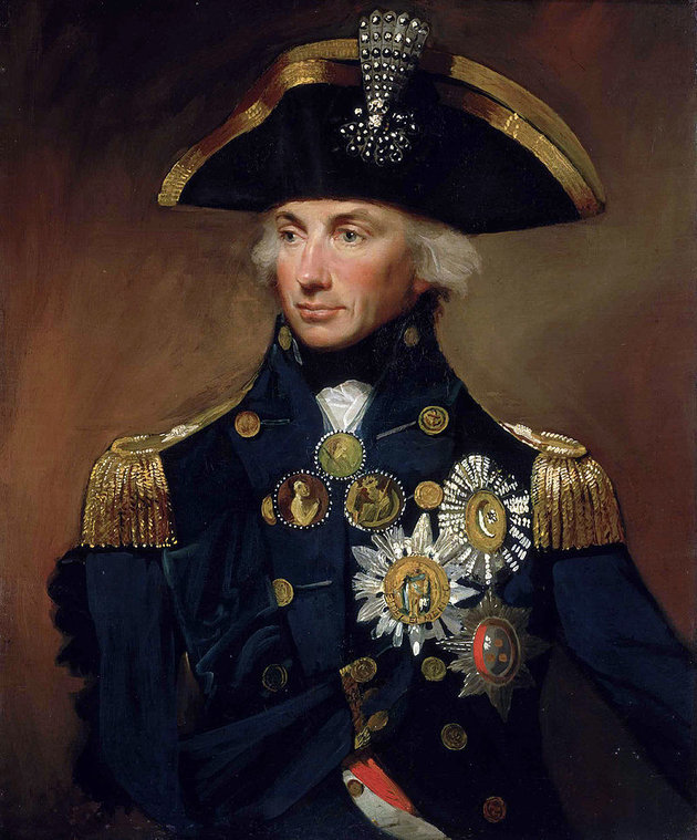 Horatio Nelson altengernagy (Lemuel Francis Abbott festménye)