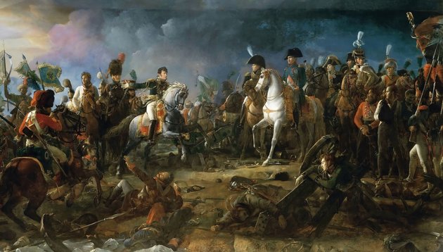 A csata, amely december 2. napját Napóleon piros betűs ünnepévé tette