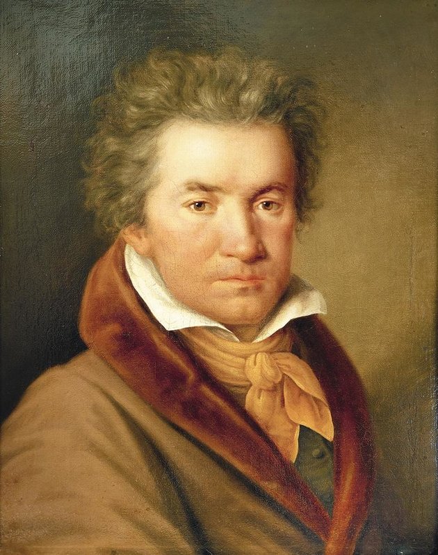 Joseph Willibrord Mähler 1815-ös portréja a zeneszerzőről