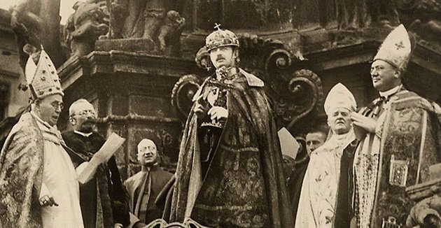 Az uralkodó eskütétele 1916. december 30-án