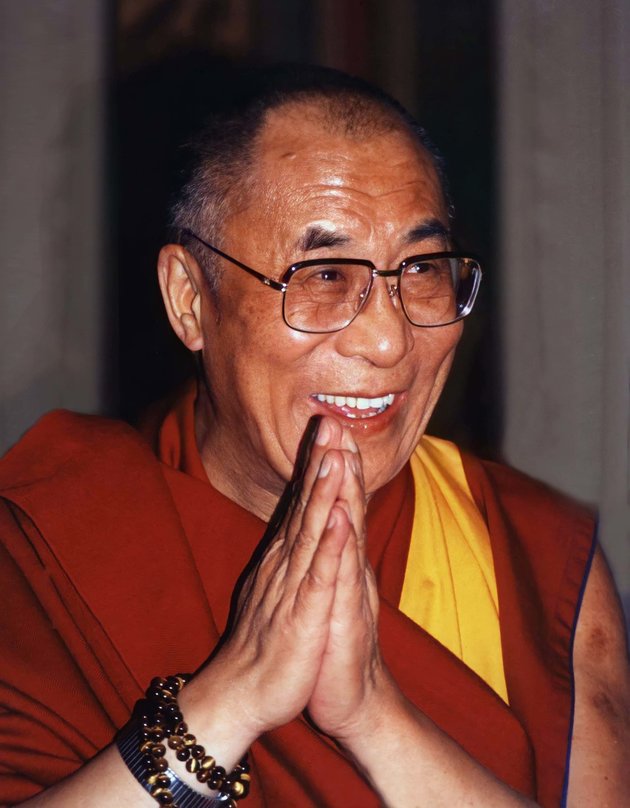 A dalai láma 1997-es washingtoni látogatása (Kép forrása: Wikipédia/ John Mathew Smith & www.celebrity-photos.com/ Laurel Maryland, USA/ CC BY-SA 2.0)