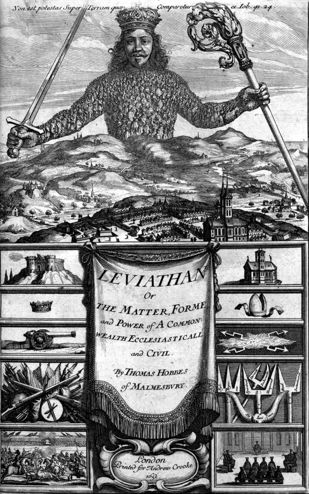 A Leviatán címoldala 