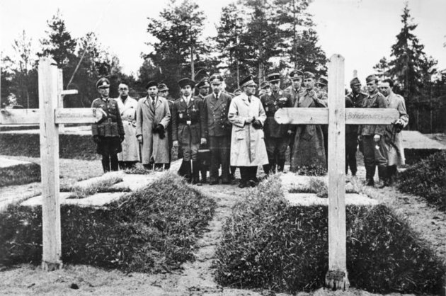 Berlin 1943-ban hírt adott a holttestek exhumálásáról (Kép forrása: Wikipédia / Bundesarchiv, Bild 183-J15385 / CC-BY-SA 3.0)