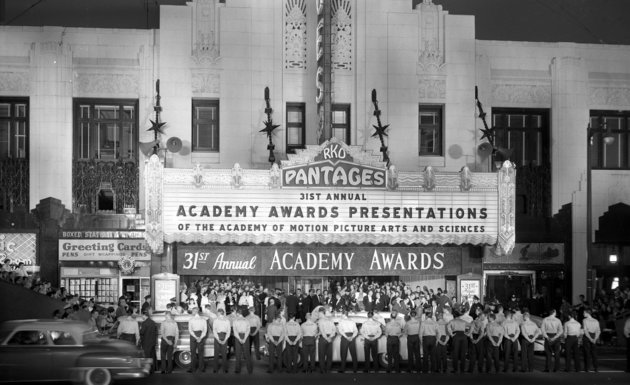 Az 1959-es Oscar-gálát már egészen más díszletek között rendezték 
