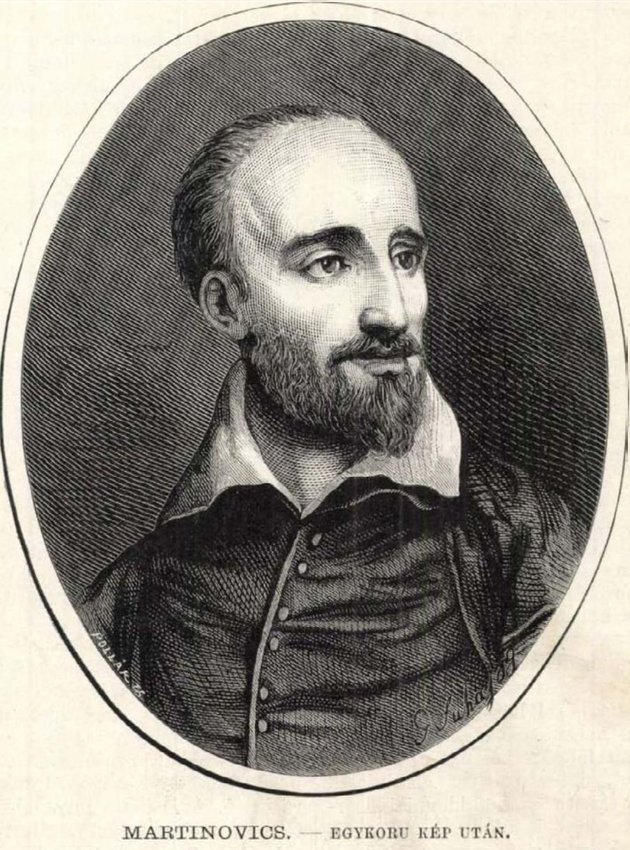 Martinovics Ignác egy 1881-es ábrázoláson
