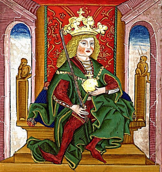 I. Béla ábrázolása a Thuróczi-krónikában