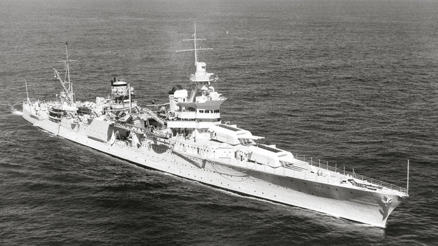 Az USS Indianapolis 1939-ben
