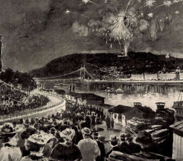Az 1903-as Duna-ünnepély a Vasárnapi Újság 1903. évi 20. számában