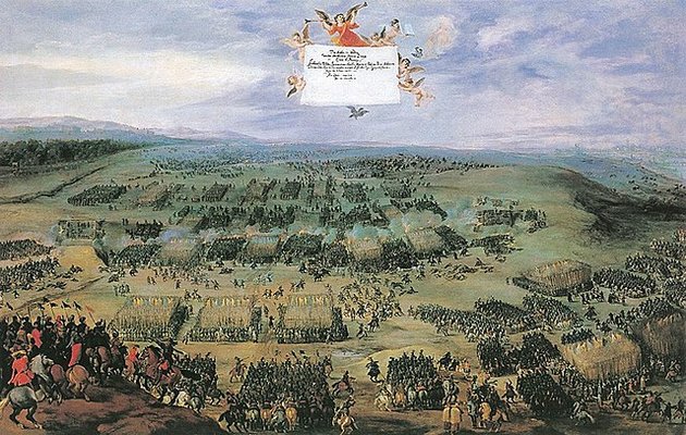 A fehérhegyi csata Peter Snayers festményén