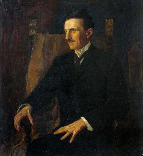 Nikola Tesla úgynevezett Kék portréja