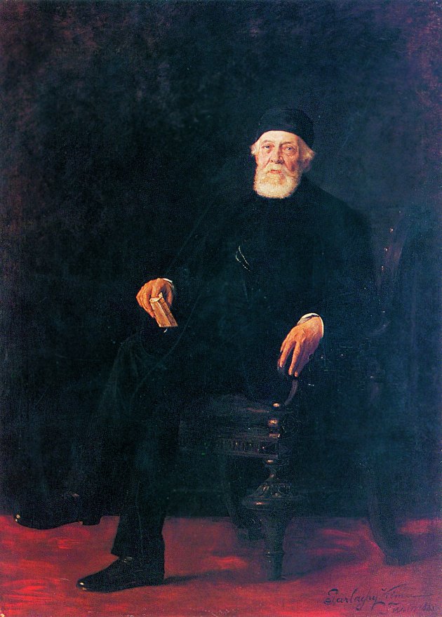 Kossuth Lajos öregkori képe
