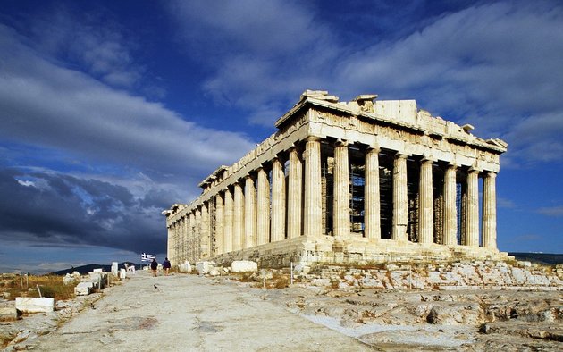 A Parthenón máig Athén egyik legfőbb nevezetessége