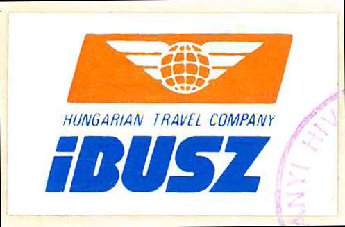 Ezt a logót 1984-ben jegyezte be védjegyként az IBUSZ
