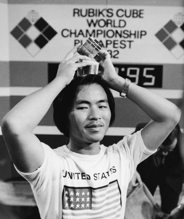 Minh Tai, az 1982-es budapesti Rubik-kocka világbajnokság győztese