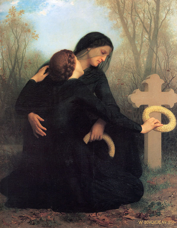 William-Adolphe Bouguereau: Halottak napja (1859)