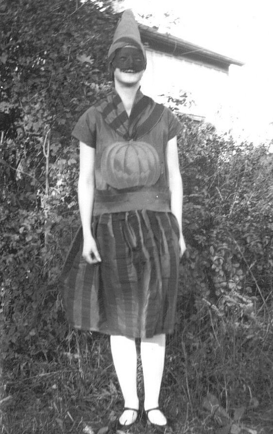 Egy 1928-as Halloween résztvevője