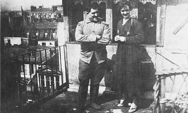 Guillaume és Jacqueline Apollinaire, 1918
