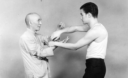 A 18 éves Bruce Lee és mestere, Jíp Man