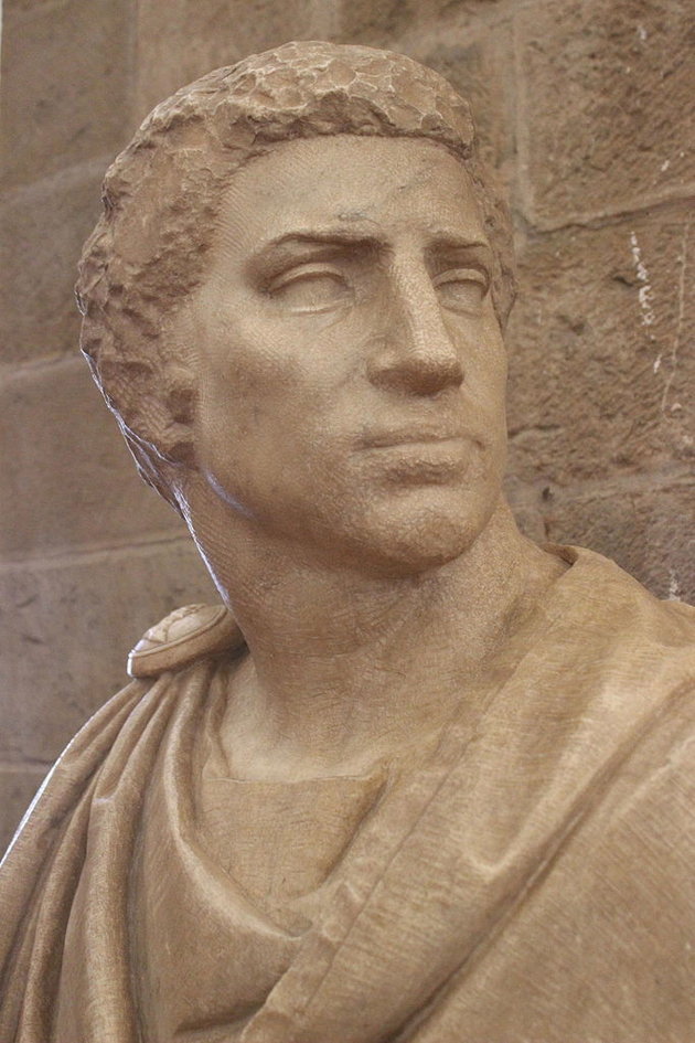 Michelangelo Marcus Brutust ábrázoló szobra (Wikipedia / Miguel Hermoso Cuesta / CC BY-SA 4.0)