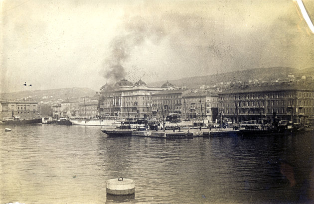 Fiume látképe 1906-ban (Kép forrása: Fortepan / Széman György)