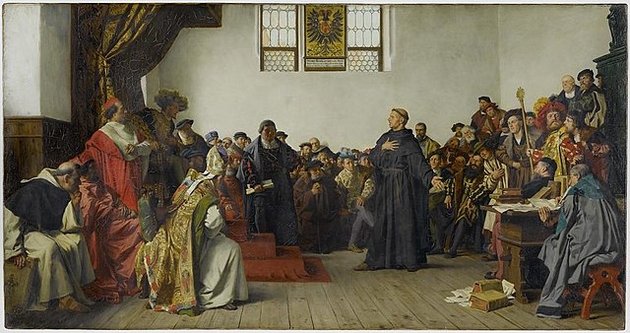 Luther a wormsi birodalmi gyűlésen