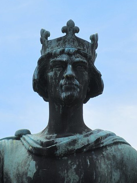 I. Valdemár király szobra a dániai Ringstedben