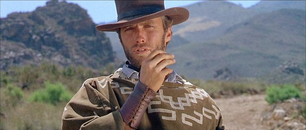 Clint Eastwood a Pár dollárral többért című filmben