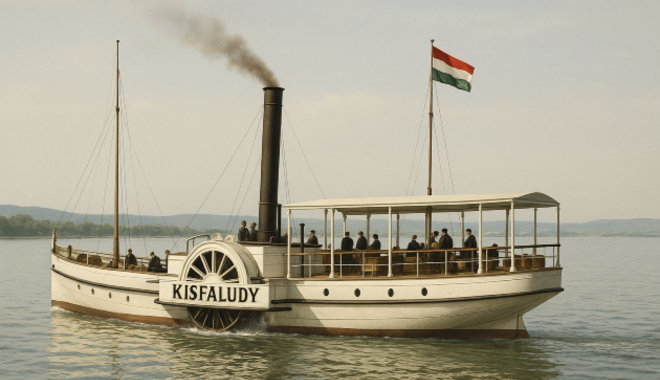 Vadászat a Kisfaludy gőzösre – A Balaton első gőzhajójának kalandos története