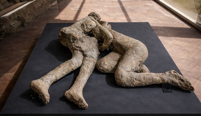 Új kiállítás idézi fel a Vezúv kitörését Pompeiiben
