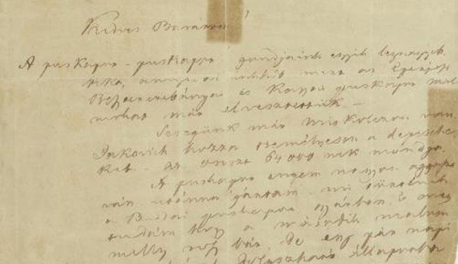 Több mint négymillió forintért kelt el Kossuth 1849-es levele Görgeihez