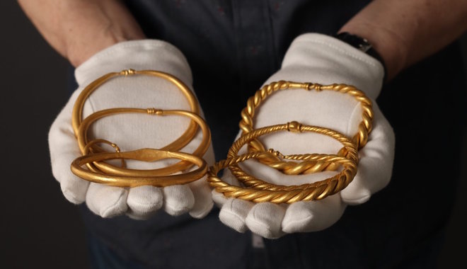 A harmadik legnagyobb viking aranykincset tárták fel Dániában