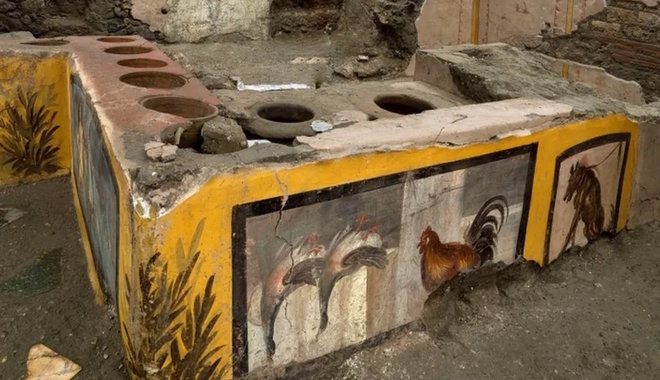 Új módszerrel vizsgálták a pompeji tabernák kerámiaedényeit
