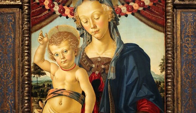 Visszanyerte eredeti színeit Perugino korai Madonnája
