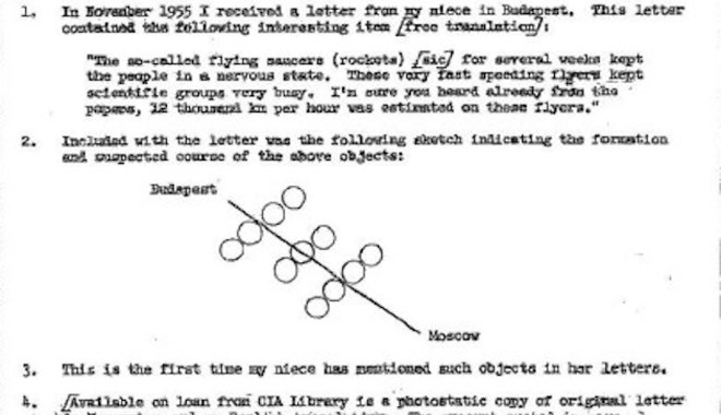 UFO-t láttak Budapest és Moszkva között 1956-ban