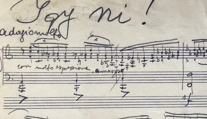 Ismeretlen Bartók-mű kézirata került elő