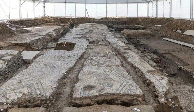 Korai keresztény templom romjaira bukkantak egy halpiac alatt