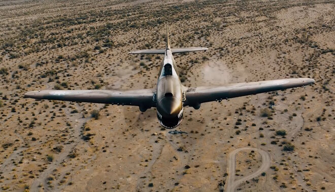 Újra éles fegyverekkel repül egy második világháborús P-40 Warhawk