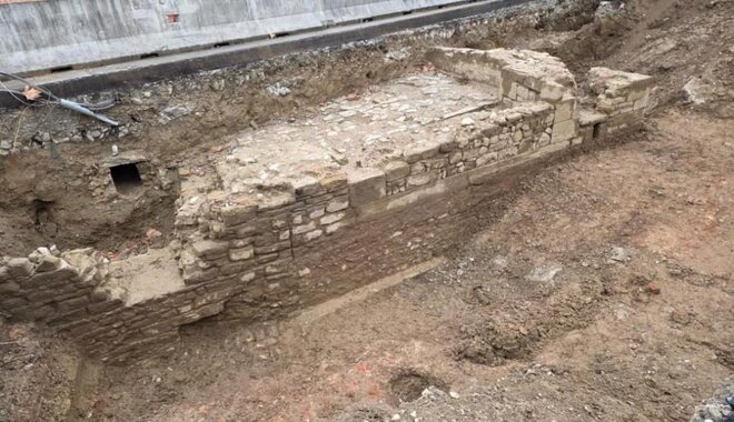 Giotto építtette a most talált középkori védműveket Firenzében