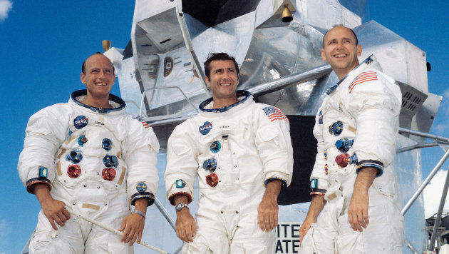 Az Apollo-12  két űrtörténetbe is beírta magát Forrás: NASA